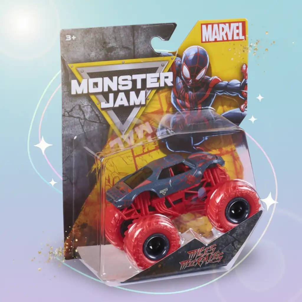 Izživi neskončno akcijo s superjunakom Monster Truckom.