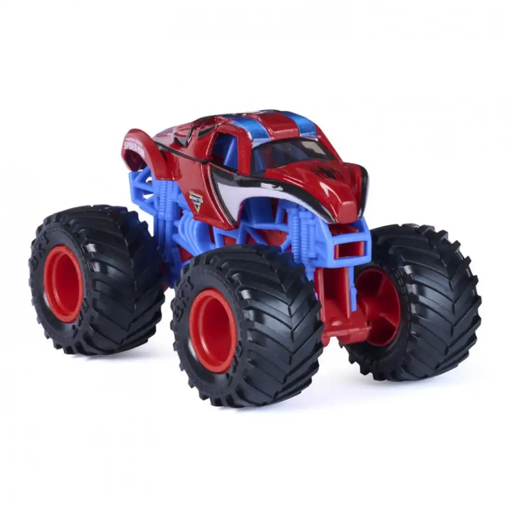 Razširi svojo zbirko z unikatno povezavo Marvel in Monster Jam.