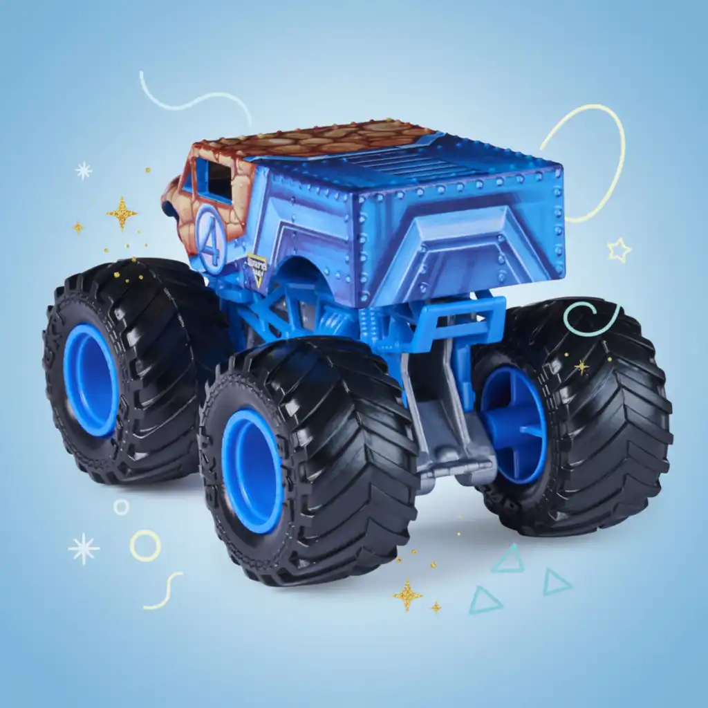 Ekskluzivna zbirateljska edicija za oboževalce Marvel in Monster Jam.