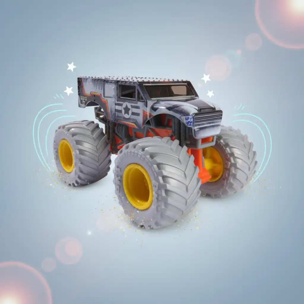 Razvijajte domišljijo z akcijskimi junaki Monster Jam.