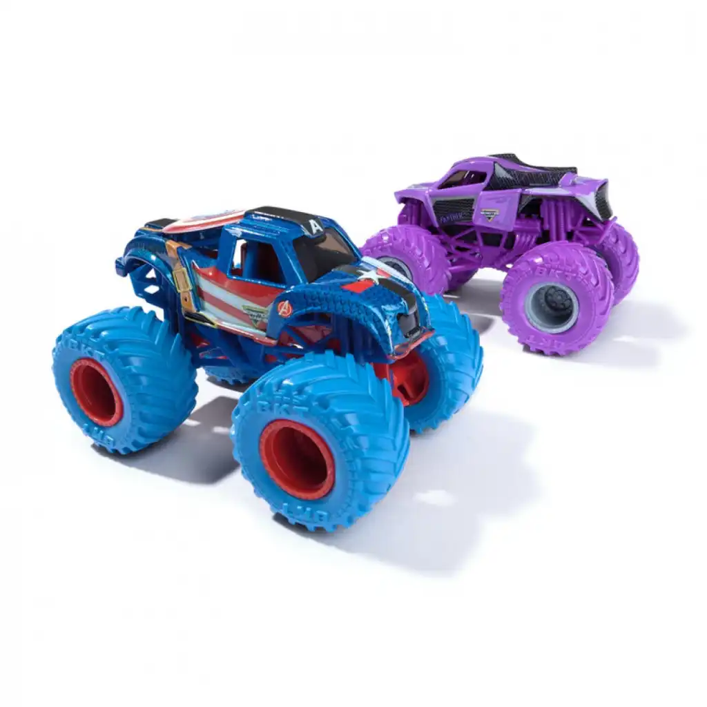 Ustvari svojo Monster Jam oddajo polno trikov.