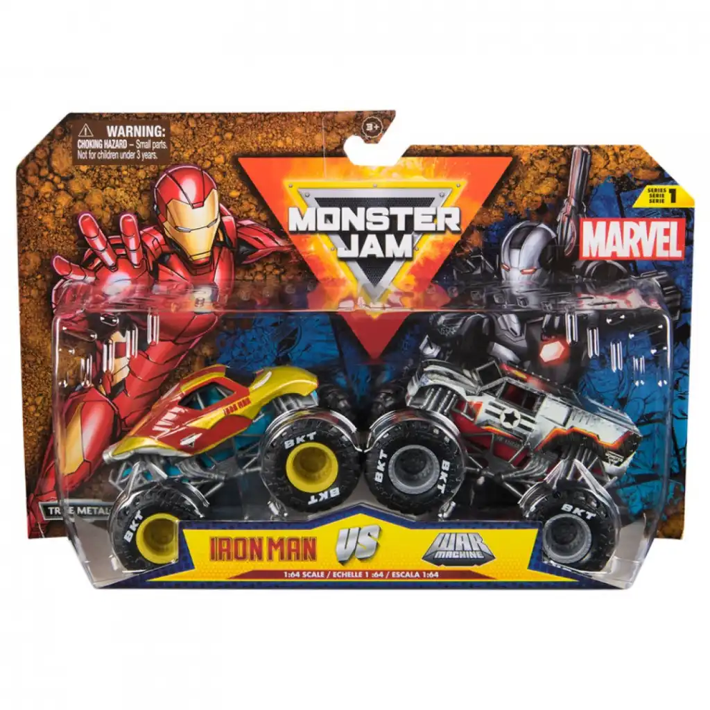 Täpne metallist viimistlus ja autentilised Marvel roveri detailid.