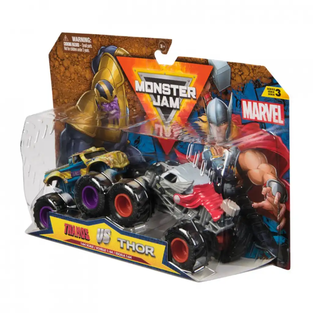 Doživite neskončno zabavo z Marvel junaki na štirih kolesih.