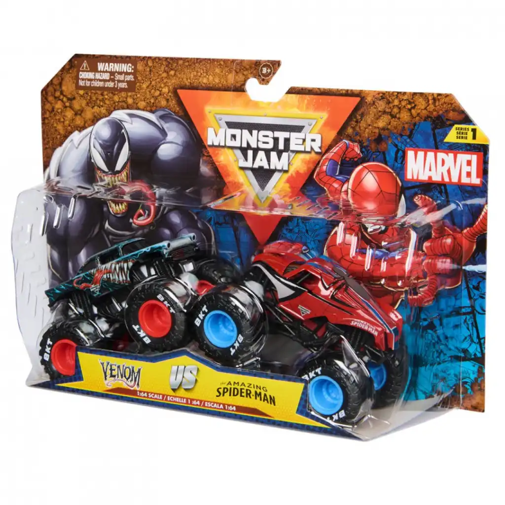 Sprostite neskončno zabavo z legendarni Marvel tovornjaki.