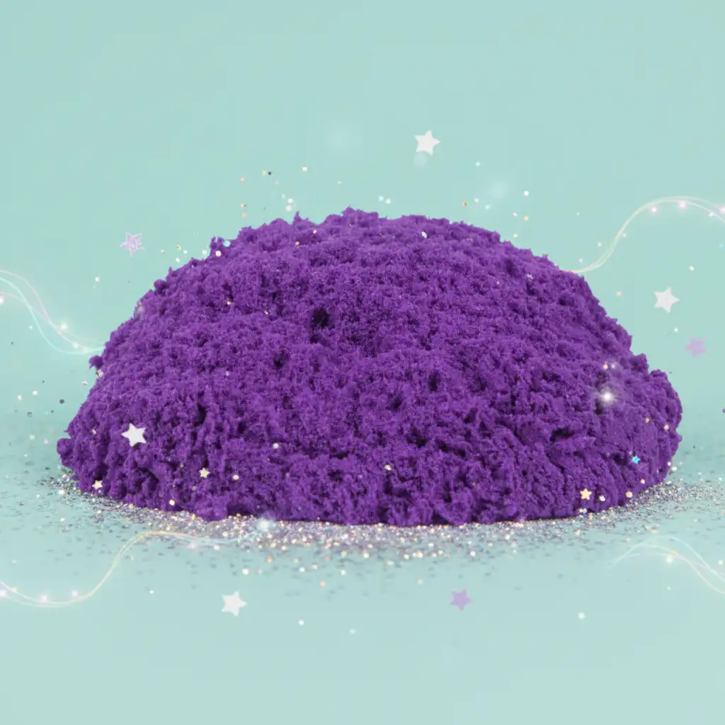 Podrobno obdelan pesek, ki ohranja obliko in vonj.