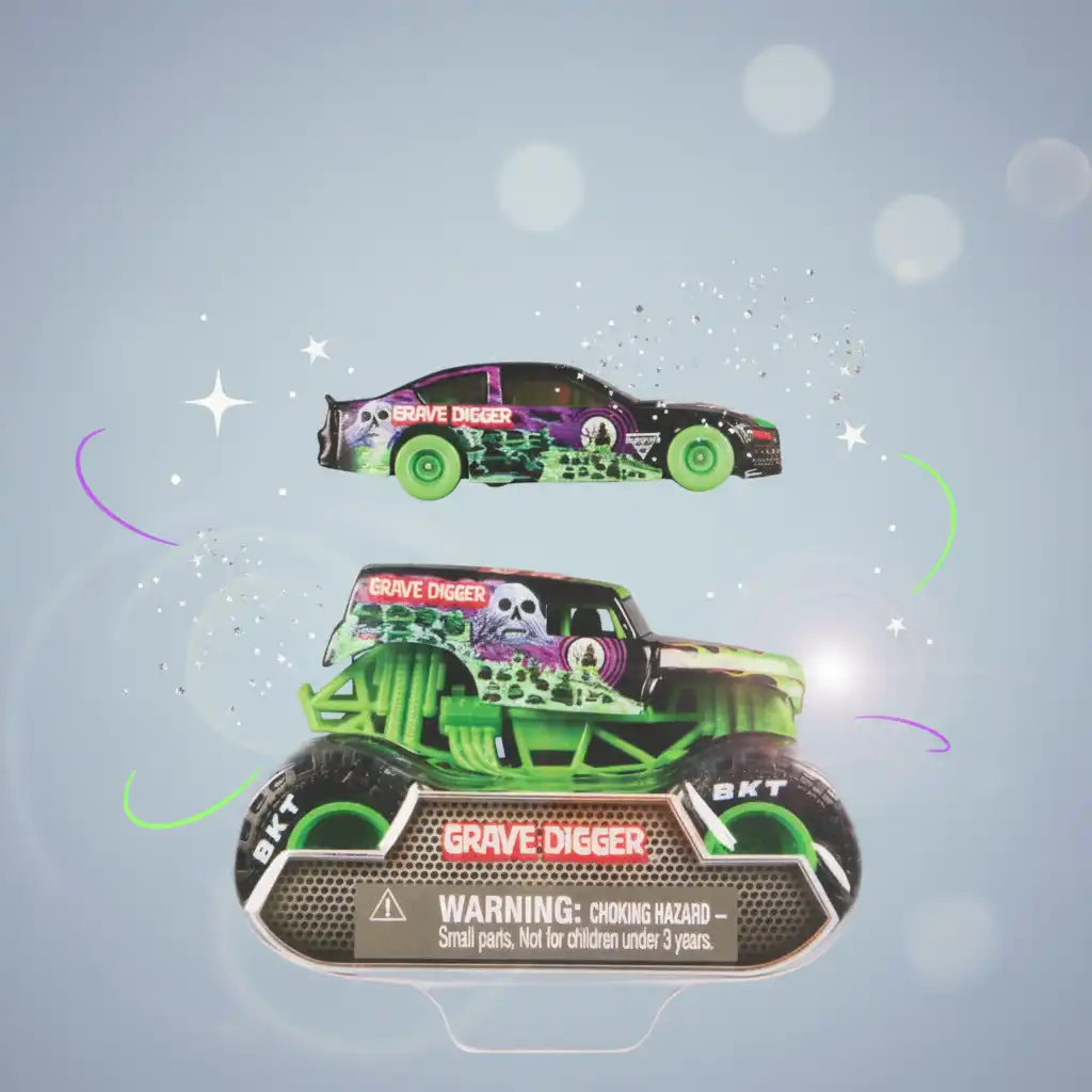 Obvladajte vsako progo z nepremagljivo ekipo Monster Jam.