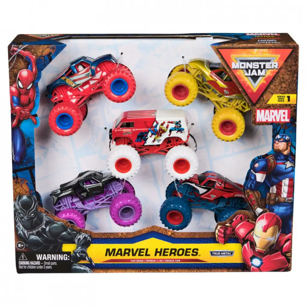 Najwyższa jakość i detale metalowych modeli bohaterów Marvela.