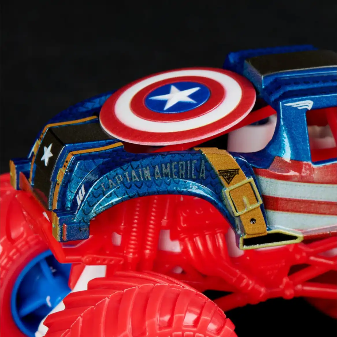 Rozszerz swoją kolekcję o unikalny zestaw pięciu Marvel trucków.