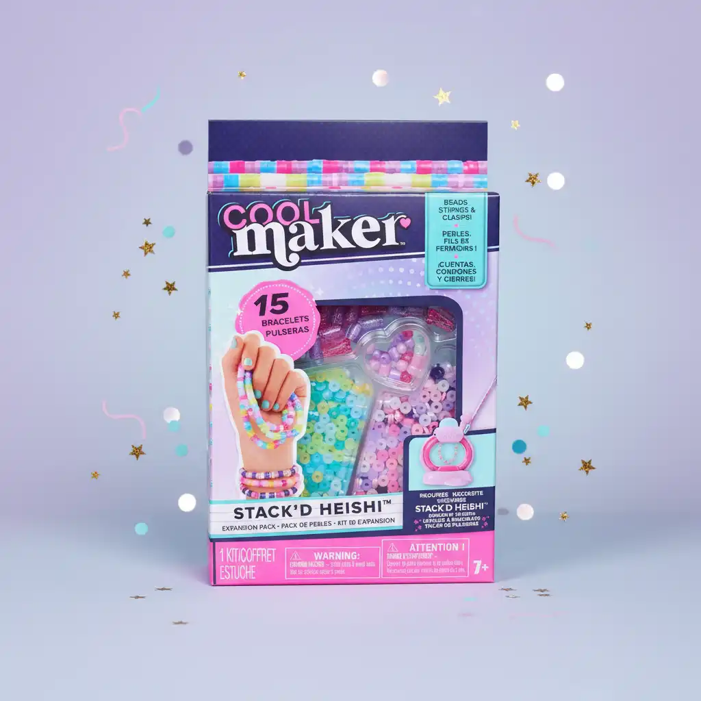 Celoten komplet perlic in dodatkov za nadaljnje ustvarjanje.