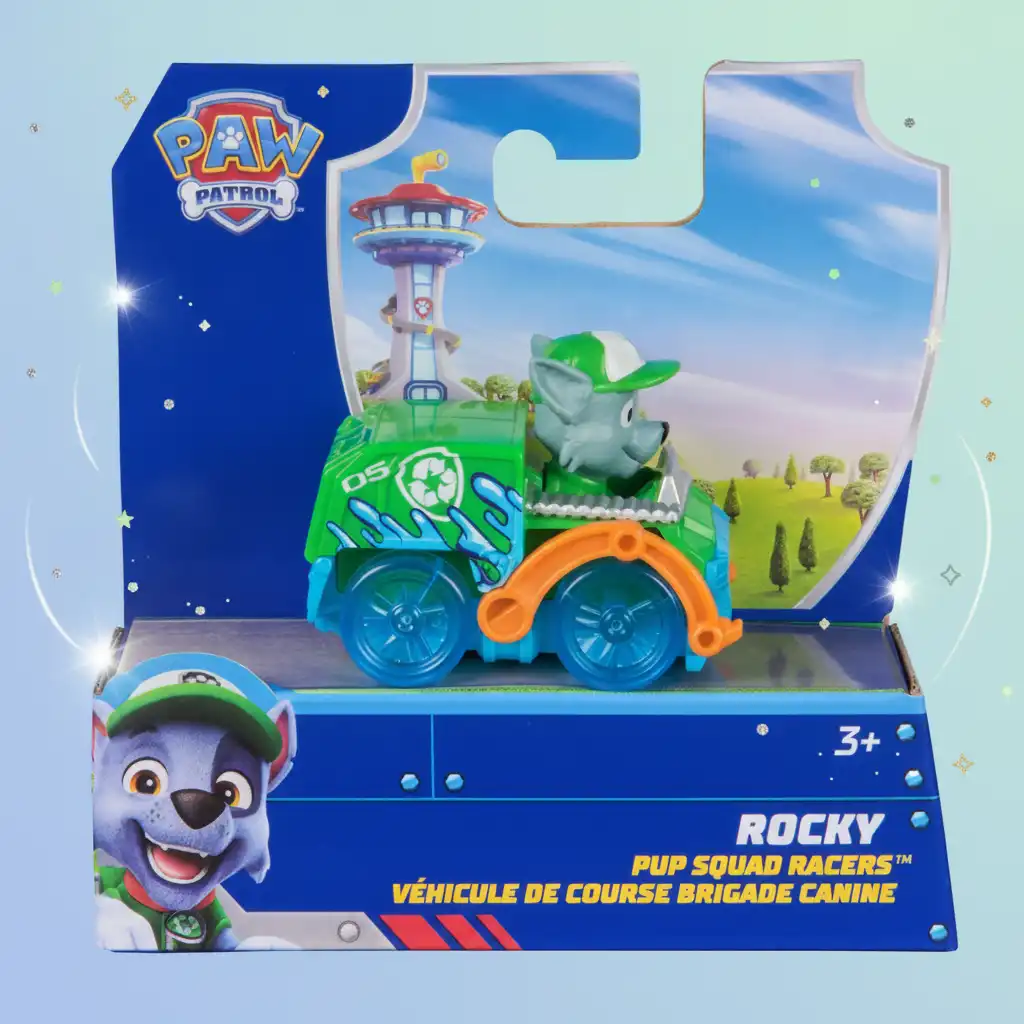 Doživite neskončno zabavo z majhnim Rocky na poti.