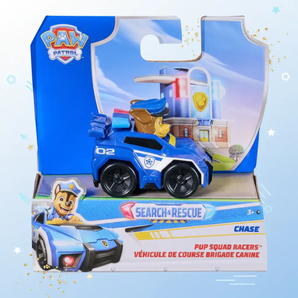 Doživi napete pustolovščine s pogumnim kužkom Chase.