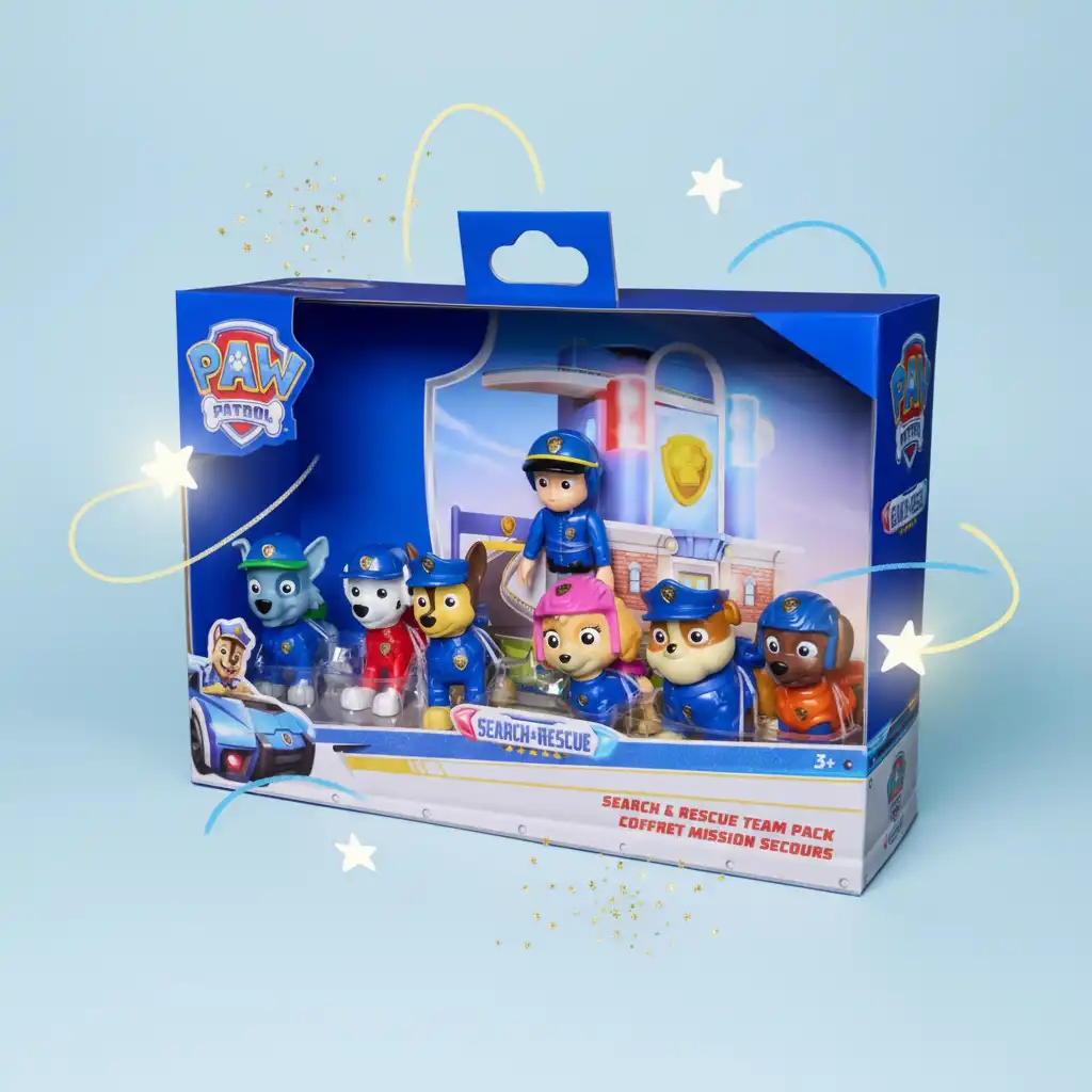 Doživite herojske pustolovščine s celotno reševalno skupino.