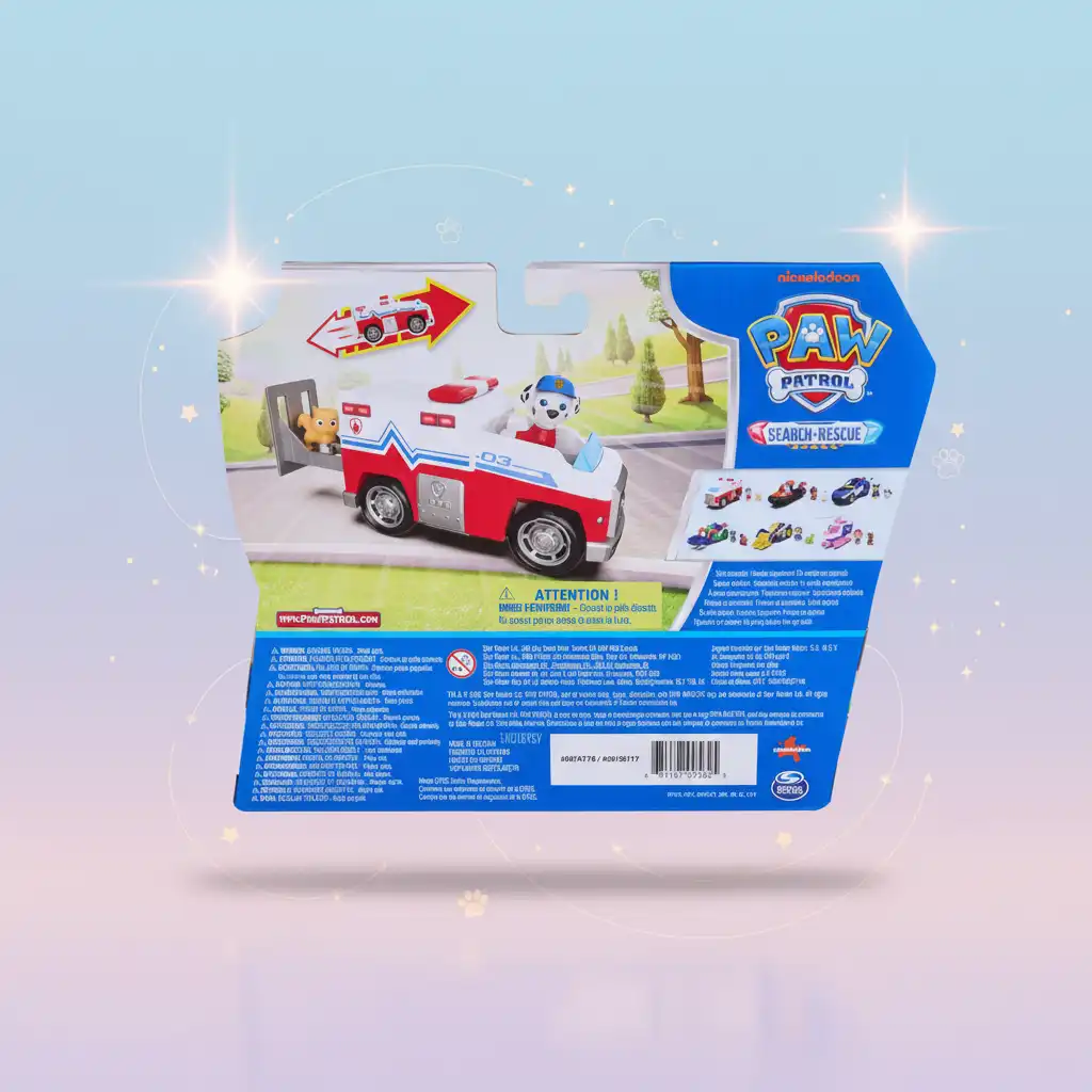 Kakovostna izdelava in avtentični detajli Marshall reševalnega vozila.