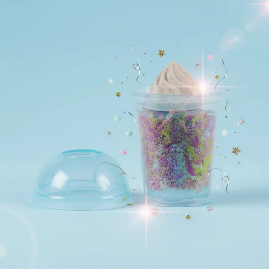 Spustite domišljiji na plano in zmešajte najbolj barvite peščene koktajle.