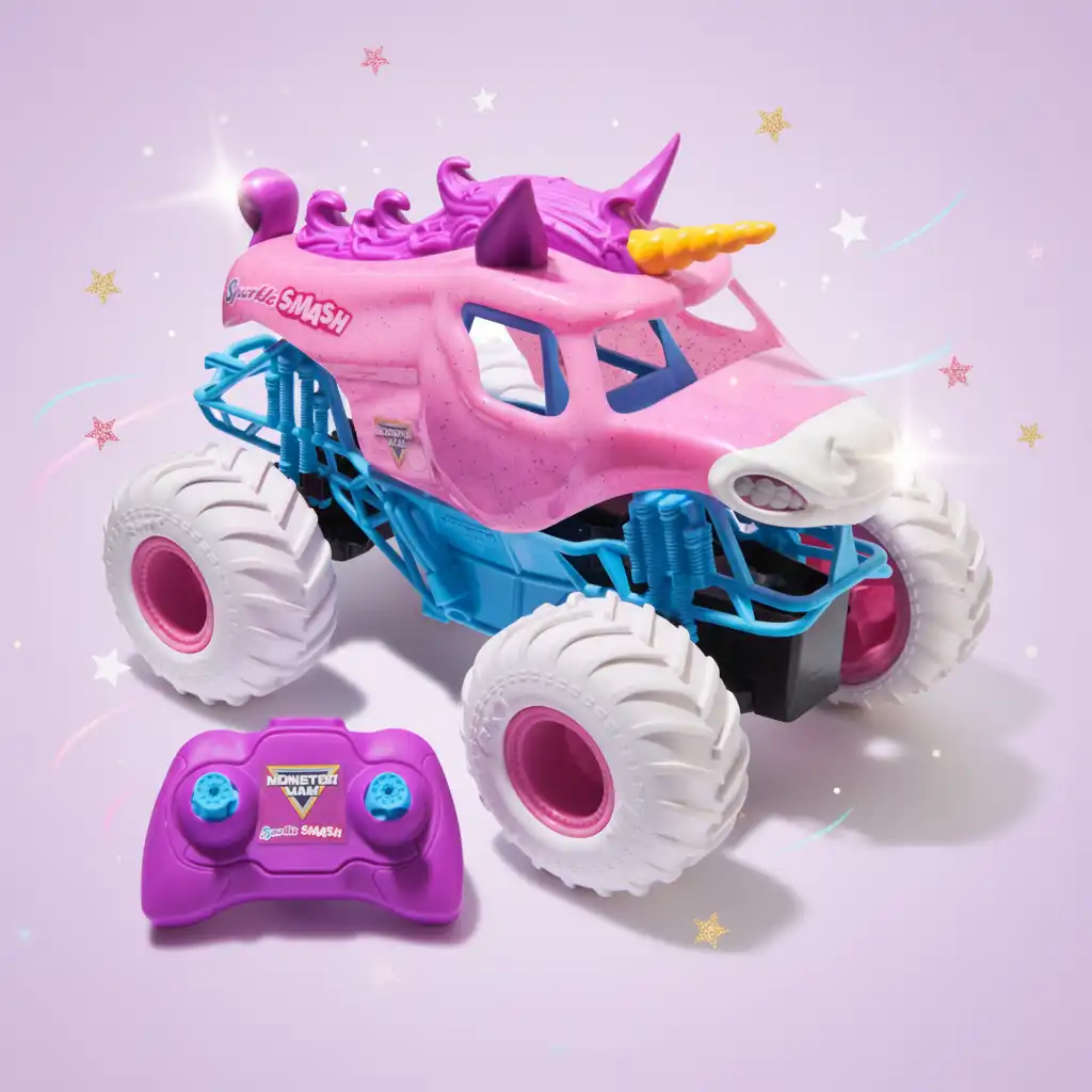 Ustvarite svojo lastno Monster Jam predstavo kar doma!