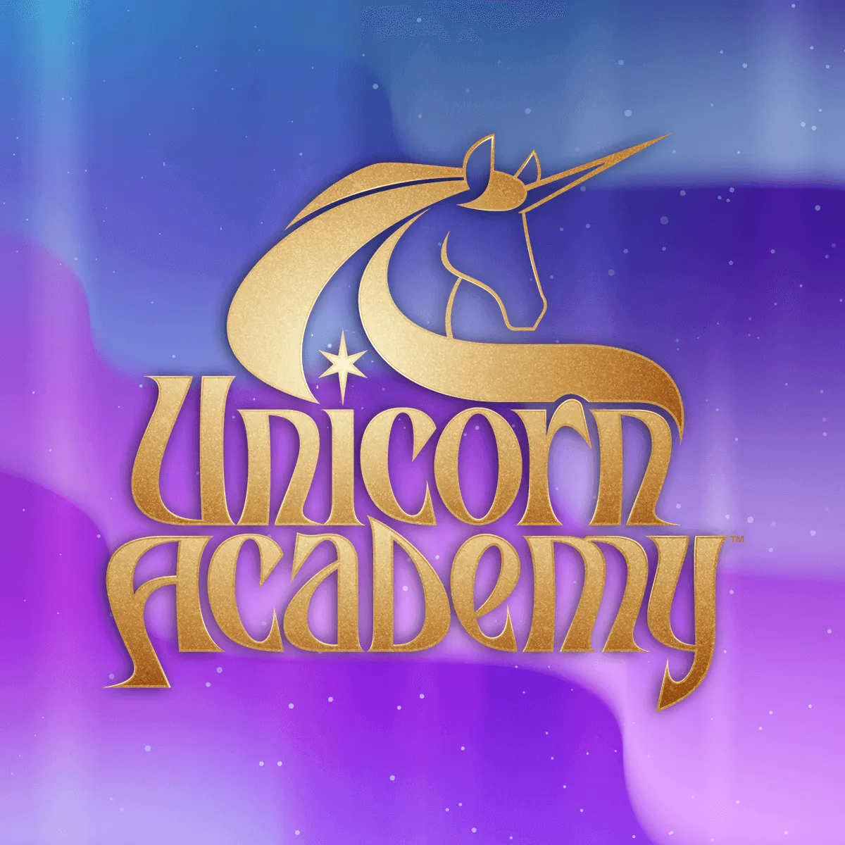 Uradni logo Unicorn Academy Isabel in svetleči River 11 cm