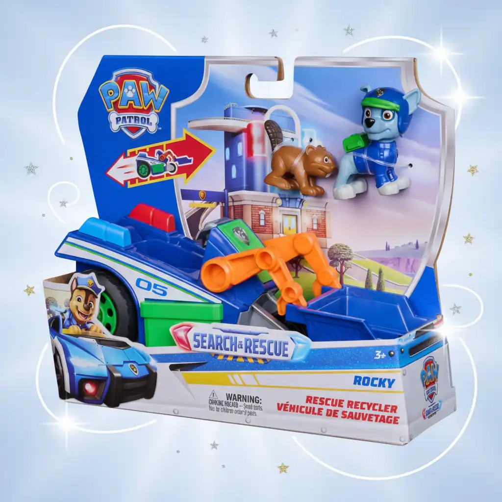 Doživite neskončne pustolovščine pri reševalnih misijah z Rocky in Belko.