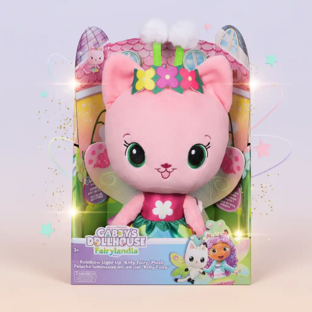 Natančni detajli in mehka pliš za največje veselje pri igranju.