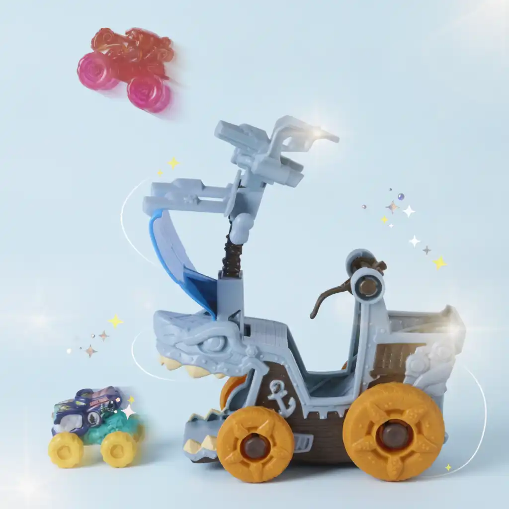 Natančen mehanski izstreljevalnik za popolne kaskaderske trike.