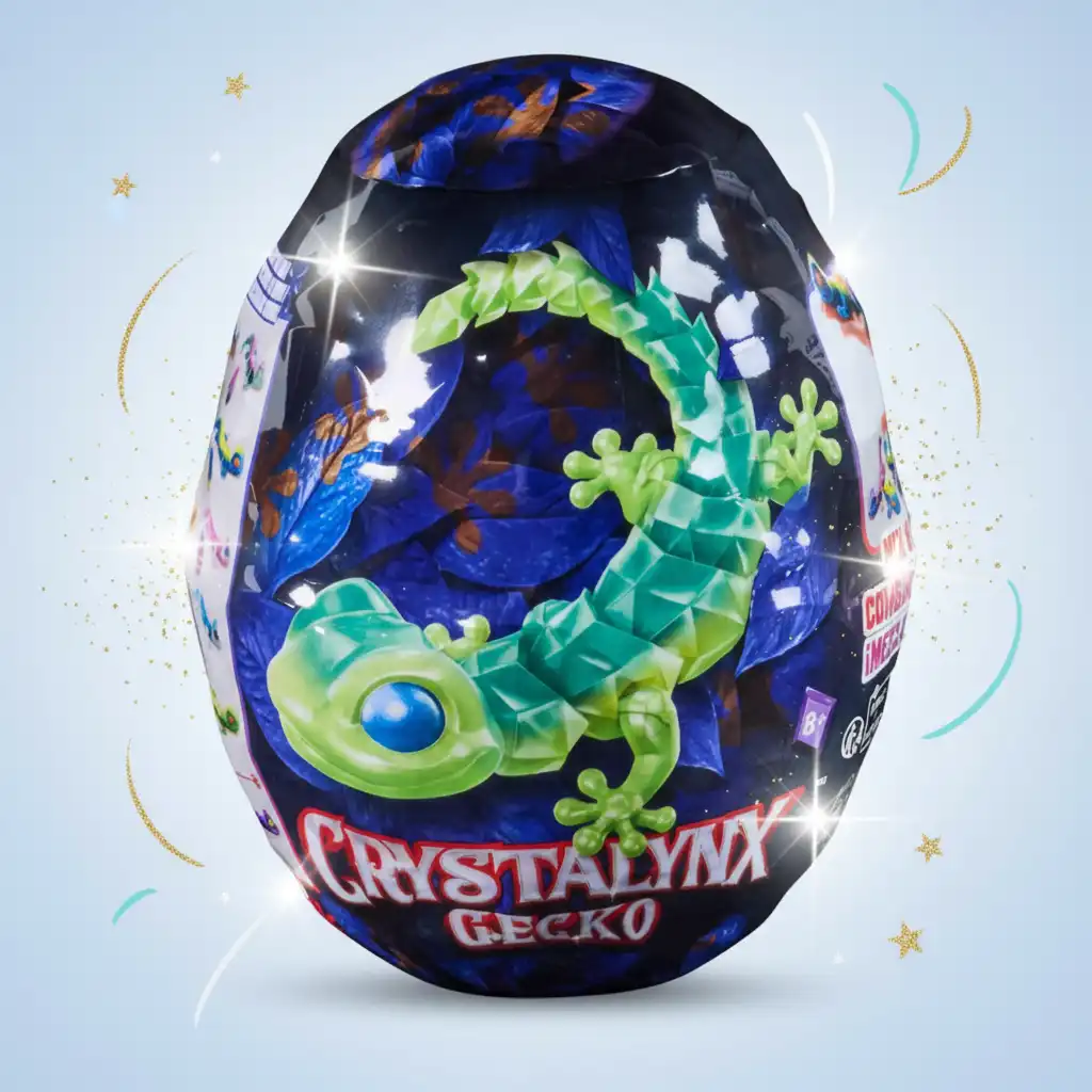 Odkrij skrivnost, skrito v sijočem kristalnem jajčku.