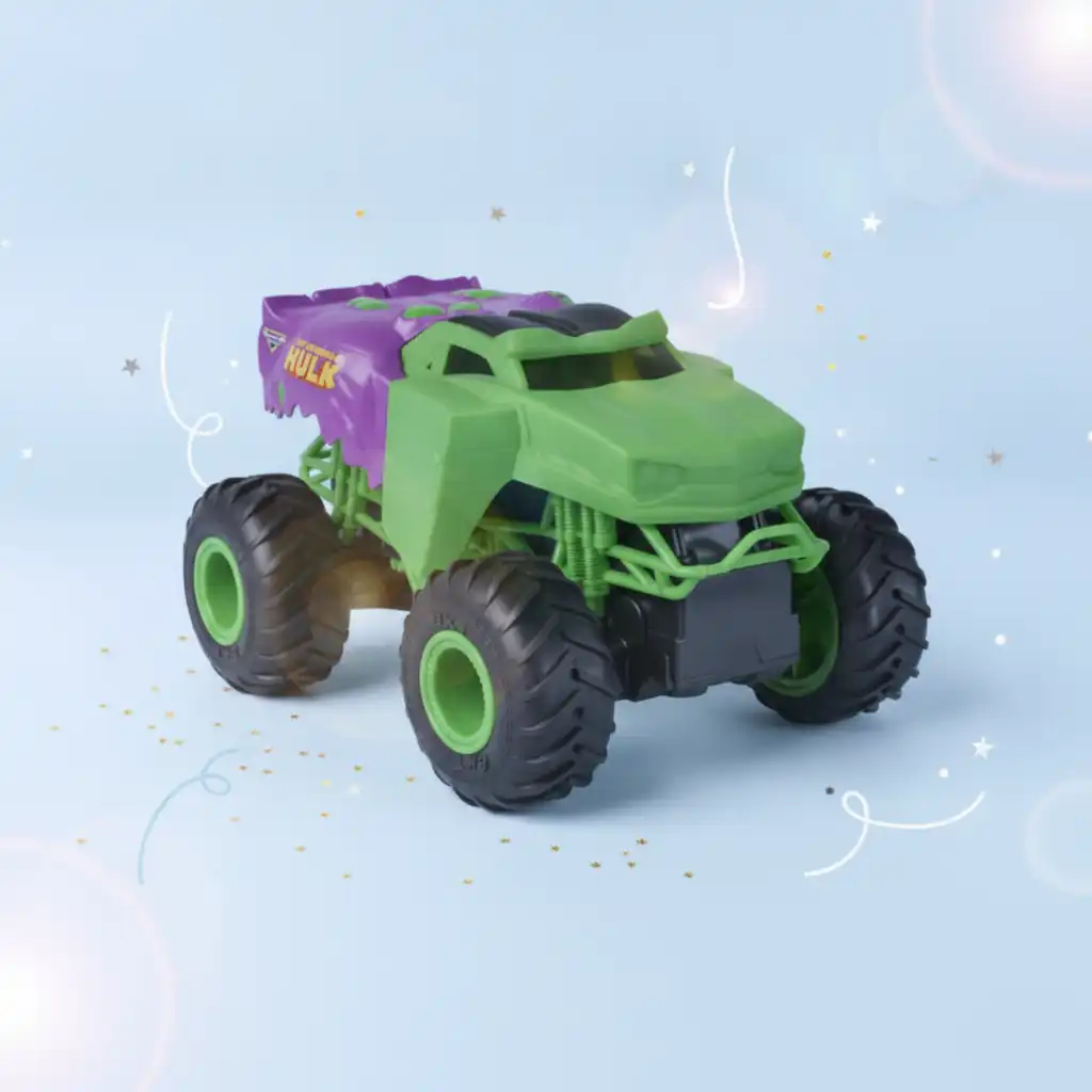 Ustvarite svojo lastno Monster Jam progo polno izzivov.