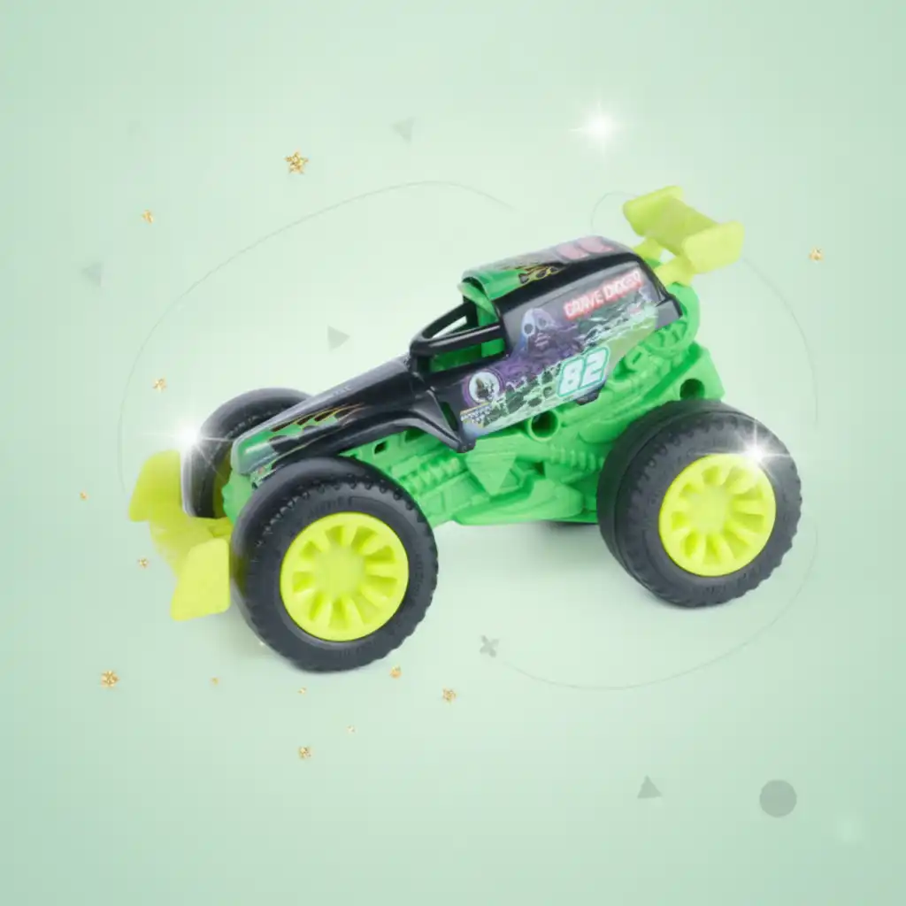Razširite svojo zbirko z drugimi ikoničnimi Monster Jam stroji.