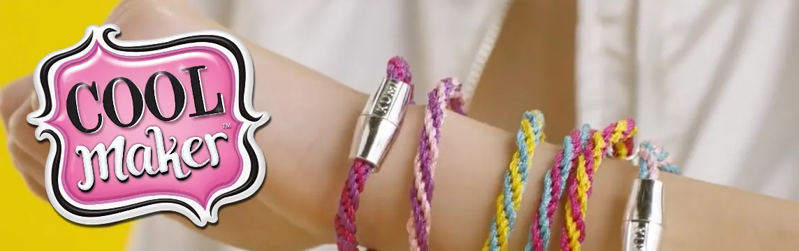 Enostavno in hitro ustvarjajte modne K-pop zapestnice z Cool Maker.